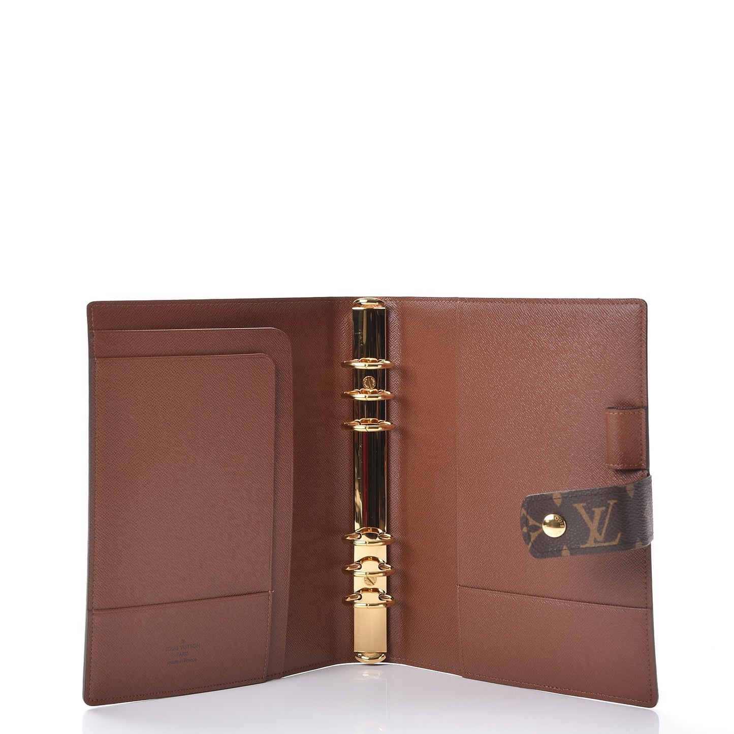 Monogram Large Ring Agenda Cover
