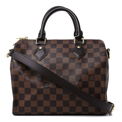 Louis Vuitton Damier Ebene Speedy Bandouliere 25 1 of 7