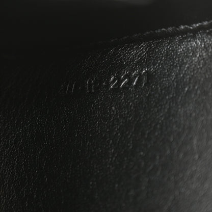 Celine Shiny Calfskin Lana Triomphe Minaudiere Black 6 of 9