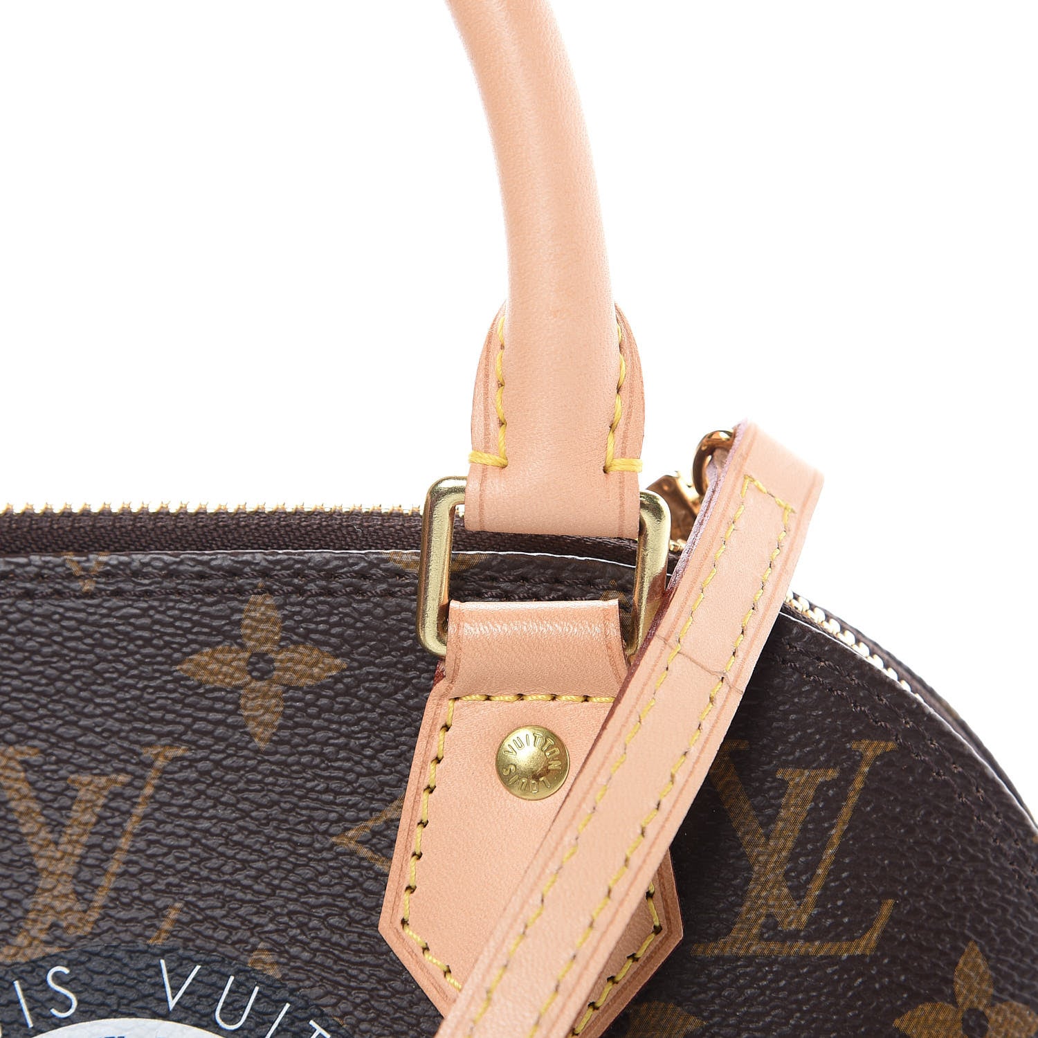 Louis Vuitton Monogram World Tour Alma BB 11 of 11
