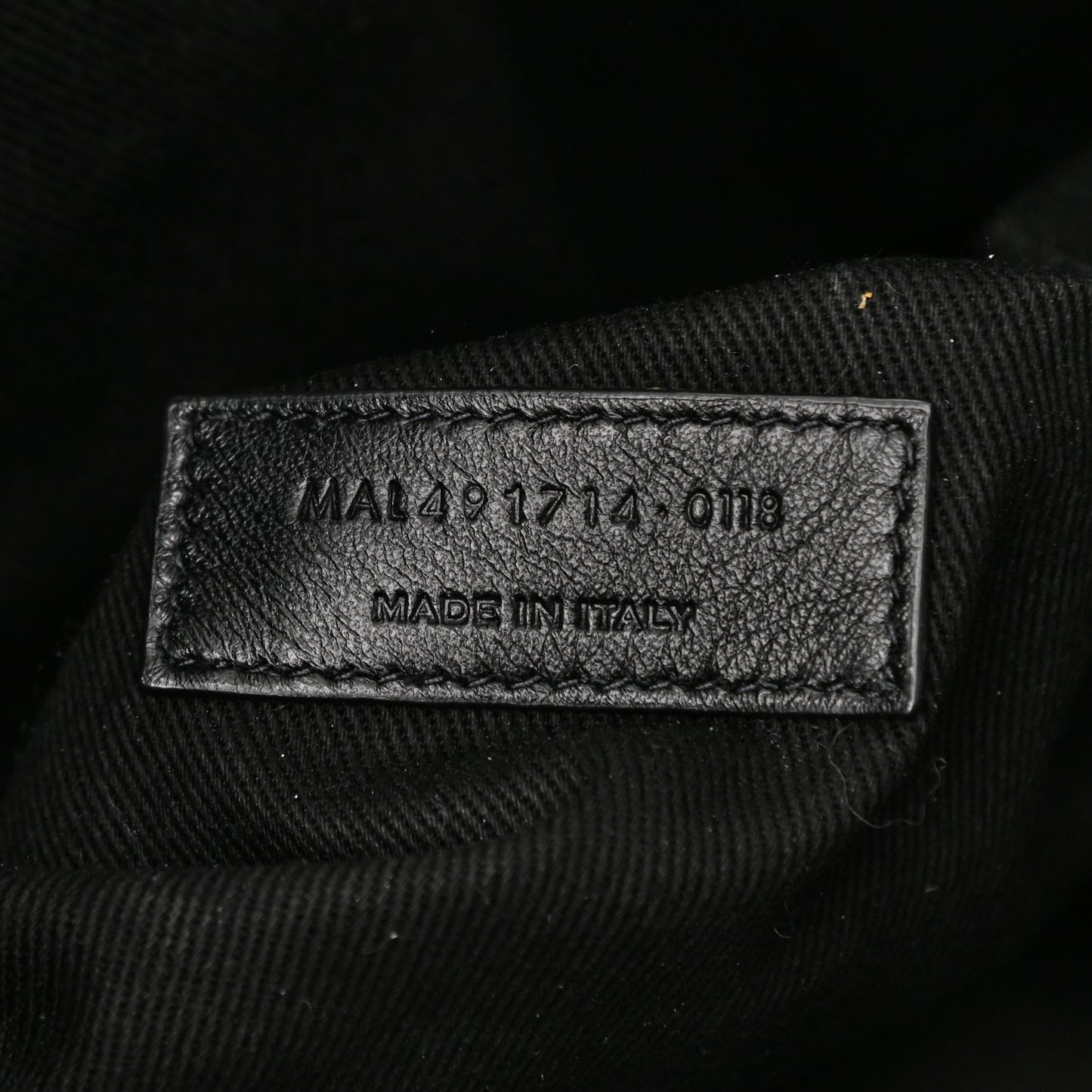Grained Calfskin Medium Souple Sac De Jour Duffle Black