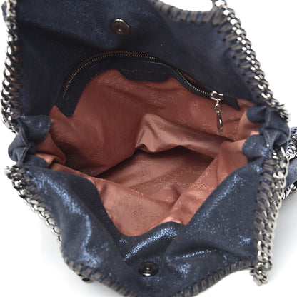 Stella McCartney Shaggy Deer Small Falabella Tote Lapis Navy 5 of 12