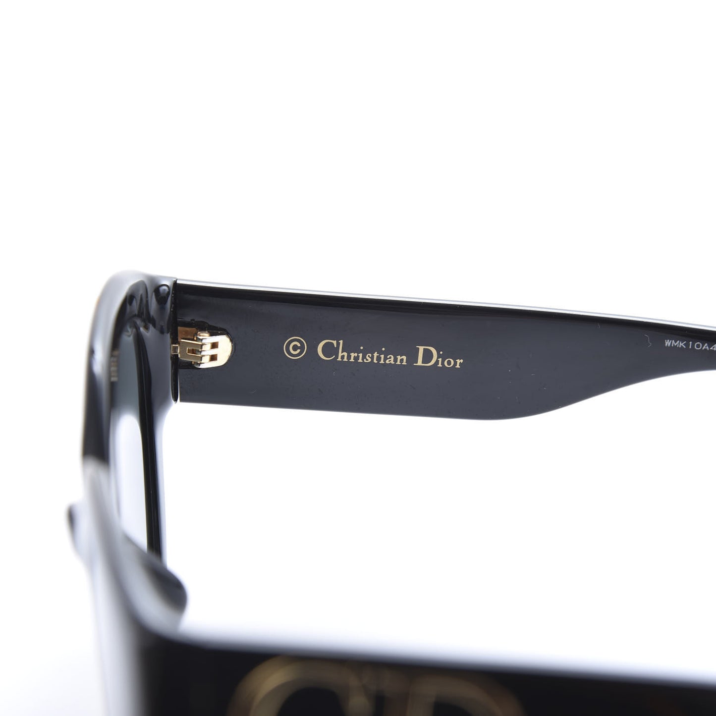 Acetate DDior Cat Eye Sunglasses Black