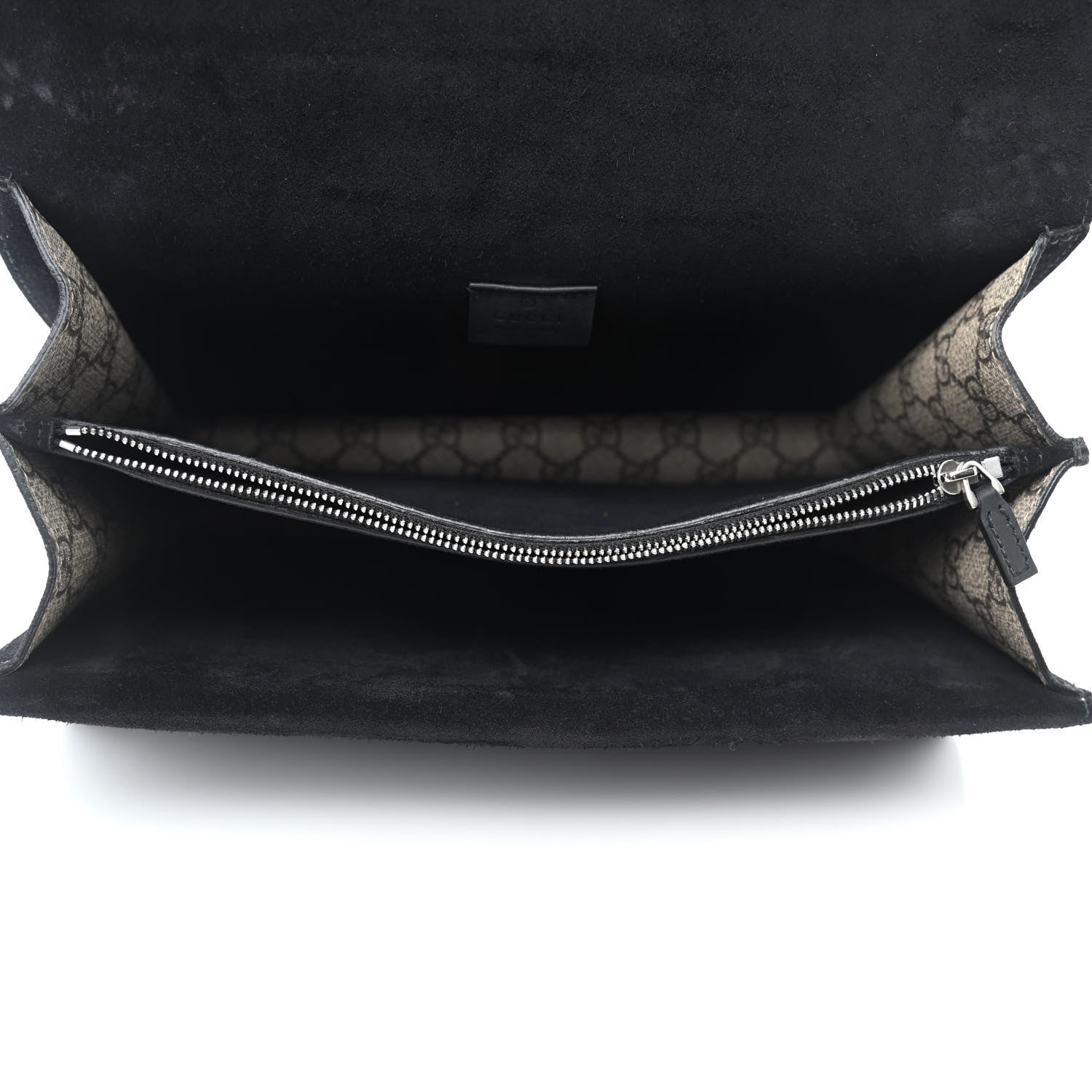 Gucci GG Supreme Monogram Medium Dionysus Shoulder Bag Black 4 of 4