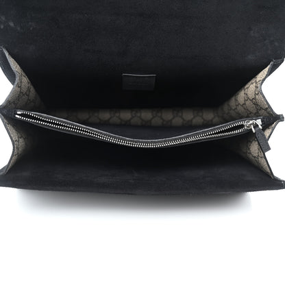 Gucci GG Supreme Monogram Medium Dionysus Shoulder Bag Black 4 of 4