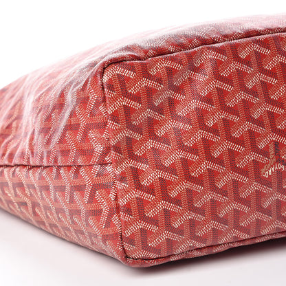 Goyard Goyardine Saint Louis PM Red 6 of 10