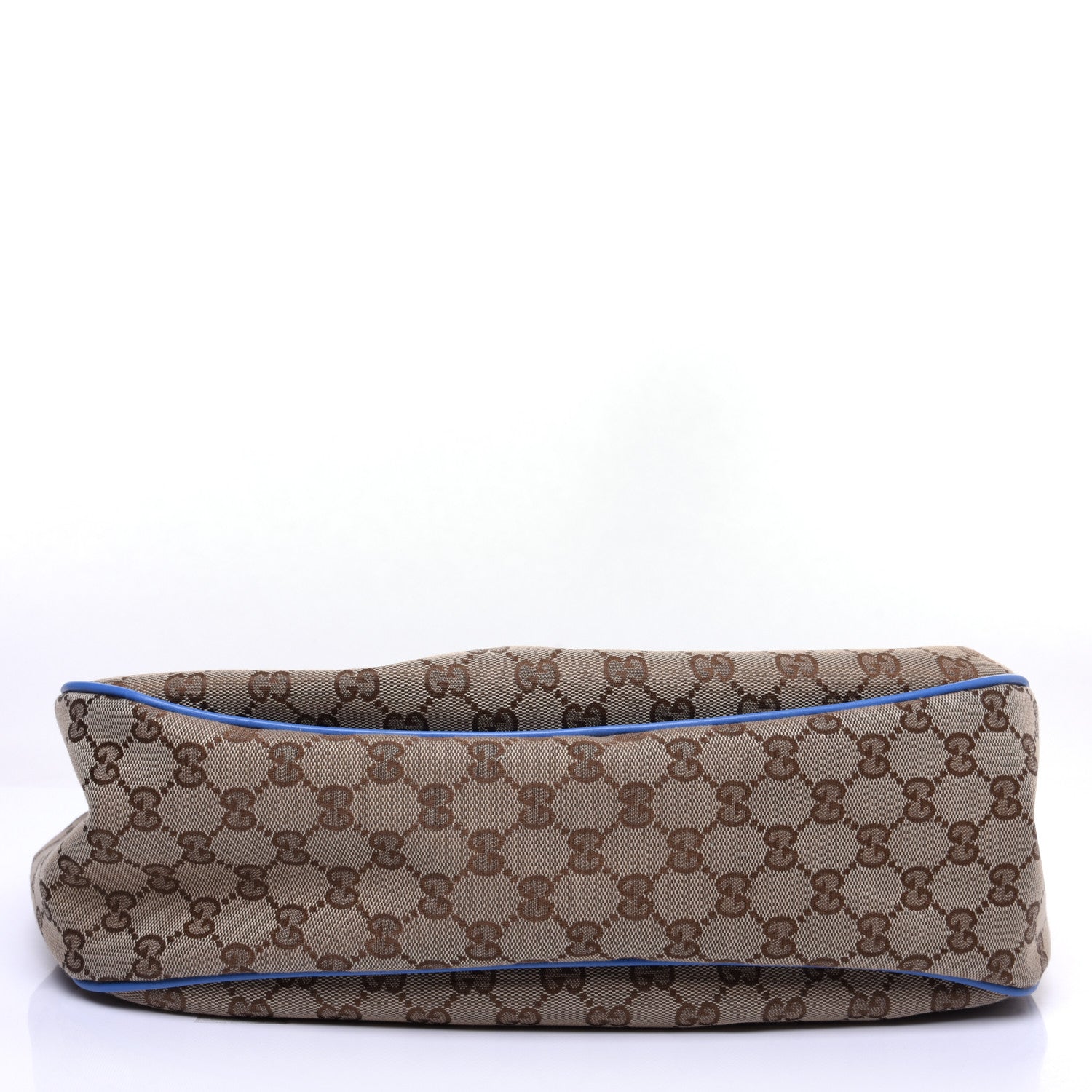 Gucci Monogram Medium Sukey Hobo Blue 10 of 12