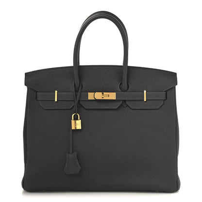 Hermes Togo Birkin 35 Graphite 1 of 12