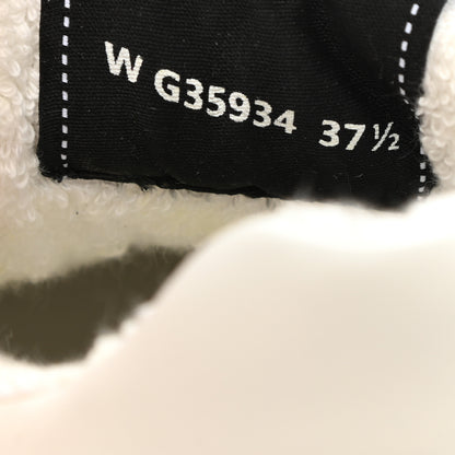 Chanel Calfskin Womens Logo Sneakers 37.5 White Pink 8 of 9