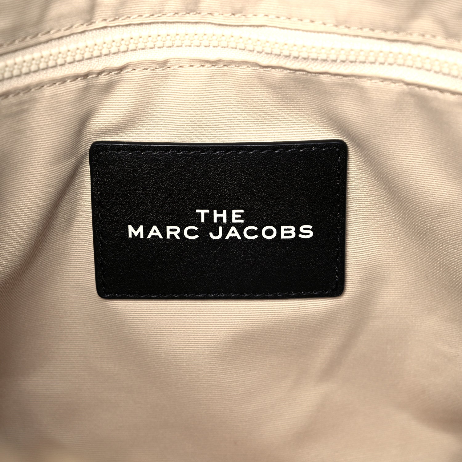 Marc Jacobs Polyester Cotton The Teddy Traveler Tote Bag Beige 5 of 10