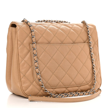 Chanel Caviar Quilted Large Urban Companion Flap Beige 3 of 10