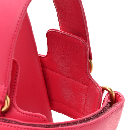 Christian Dior Lambskin Dioract Sandals 38.5 Raspberry 14 of 14