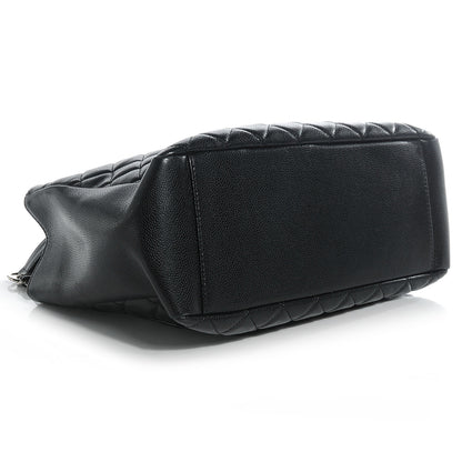 Chanel Caviar Grand Shopping Tote GST Black 4 of 7