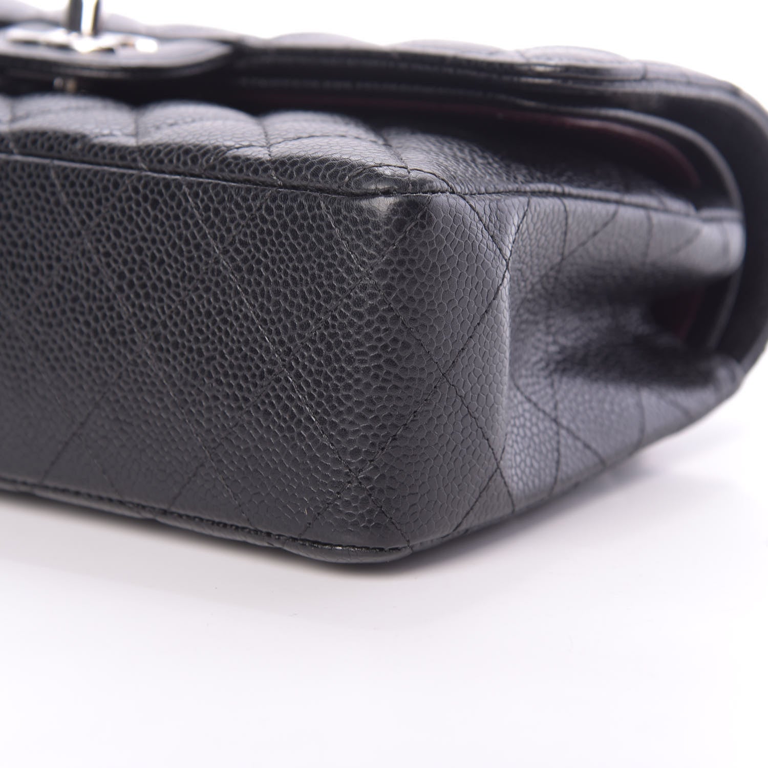 Chanel Caviar Quilted Small Double Flap Black 10 of 11