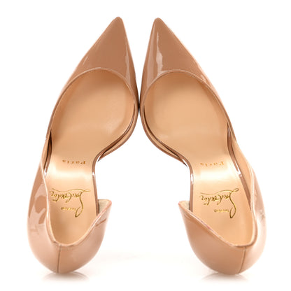 Christian Louboutin Nappa Iriza 100 Pumps 37.5 Nude 2 of 10