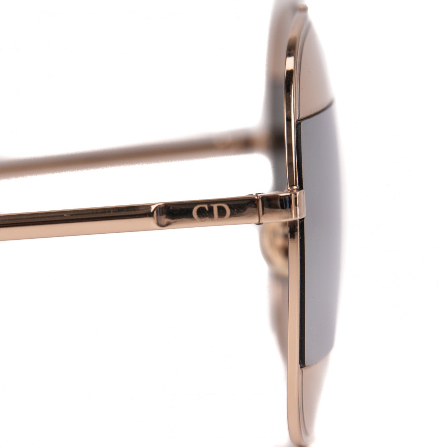 Split 1 Aviator Sunglasses Gold Silver