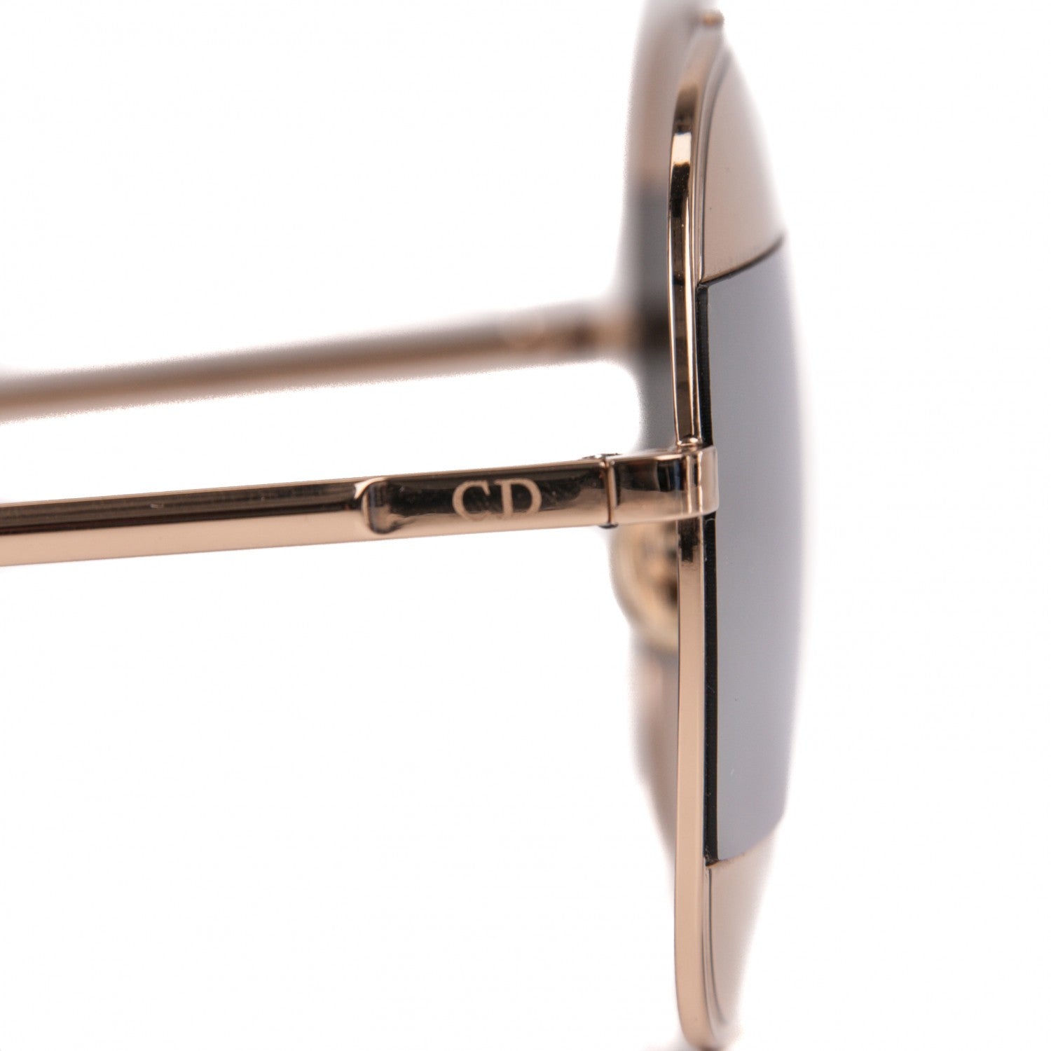 Christian Dior Split 1 Aviator Sunglasses Gold Silver 6 of 6