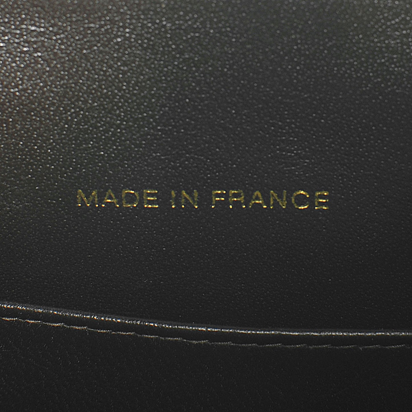 Lambskin Quilted Handbag Brown