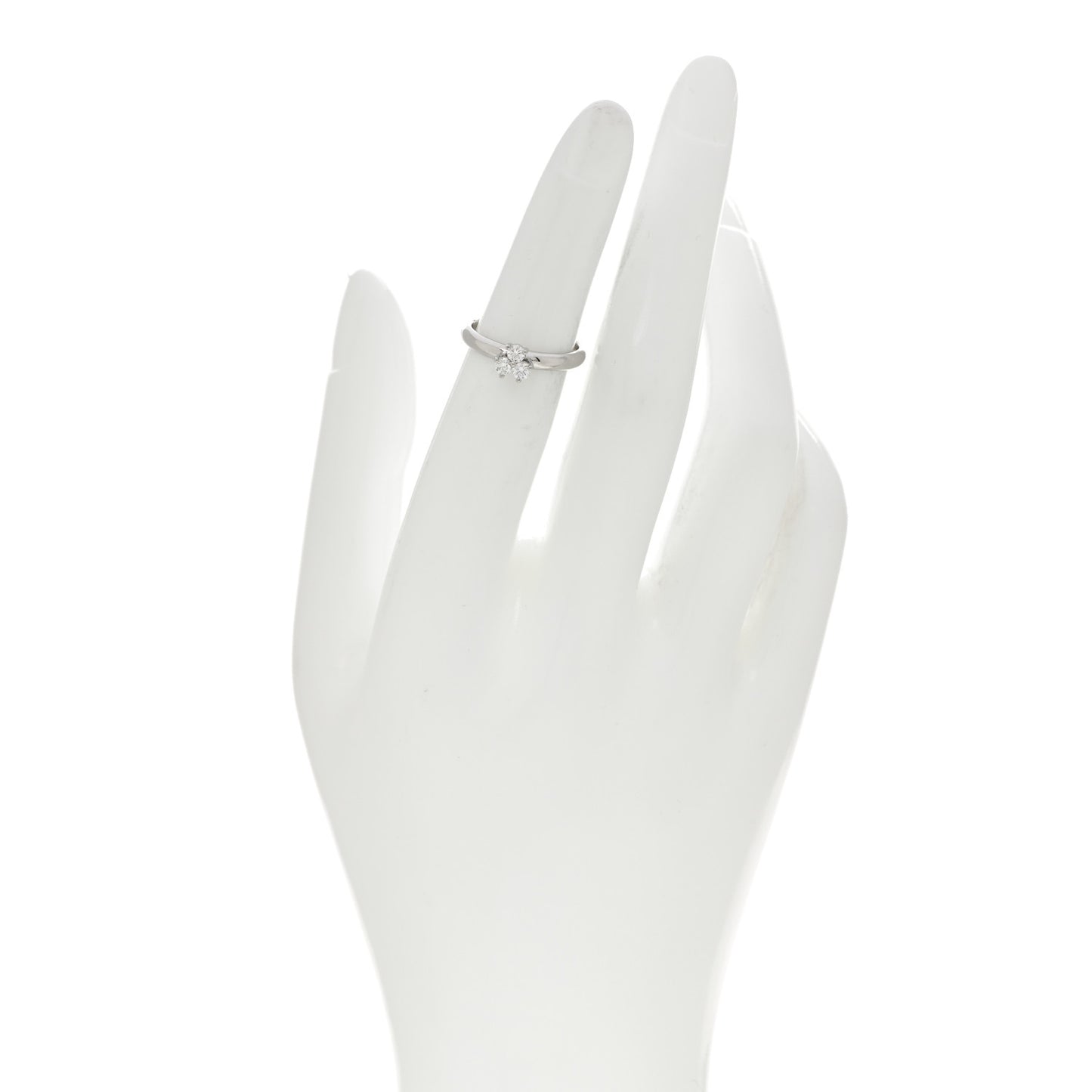 Platinum Diamond Aria Band Ring 47 4.25