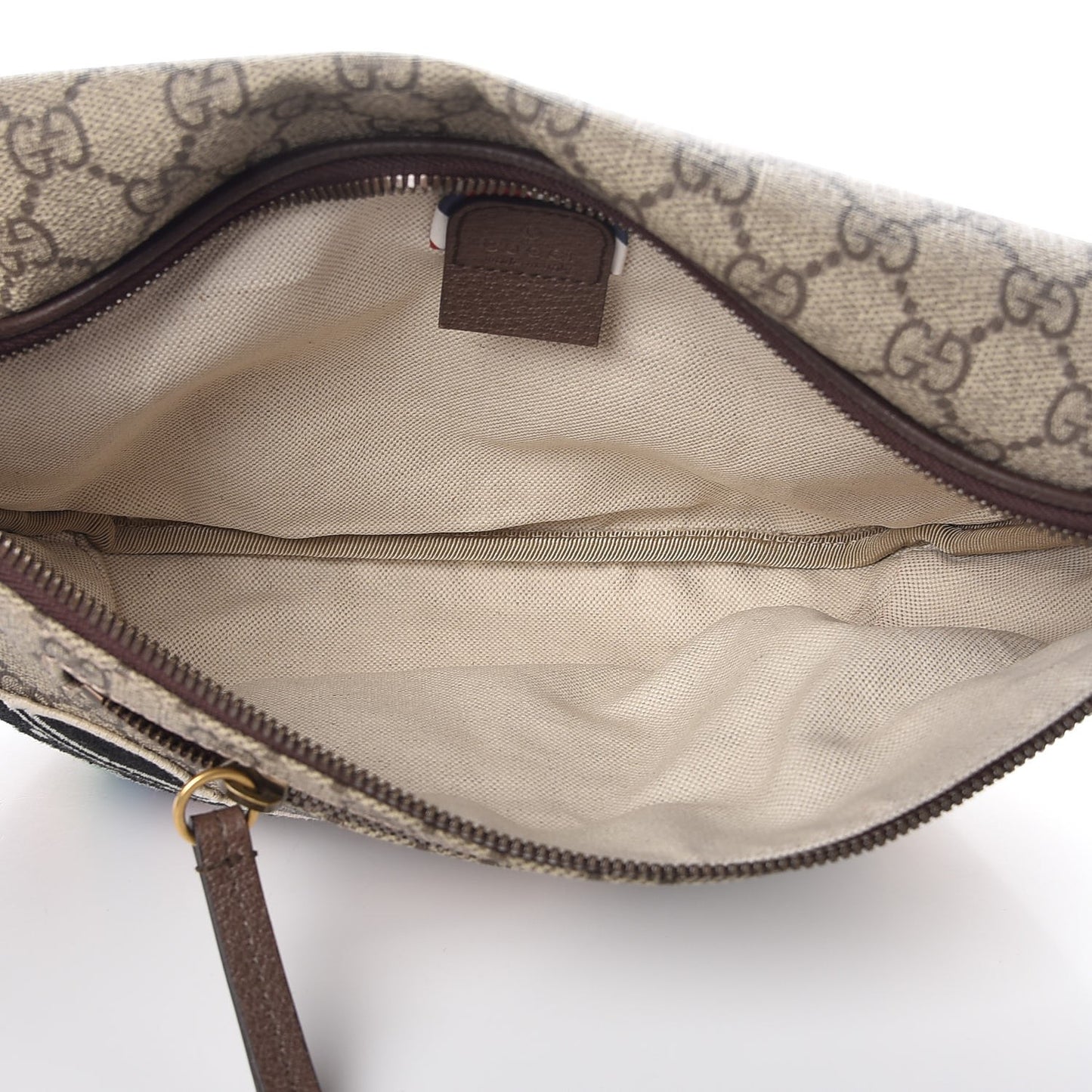 GG Supreme Monogram Courrier Belt Bag Beige New Acero