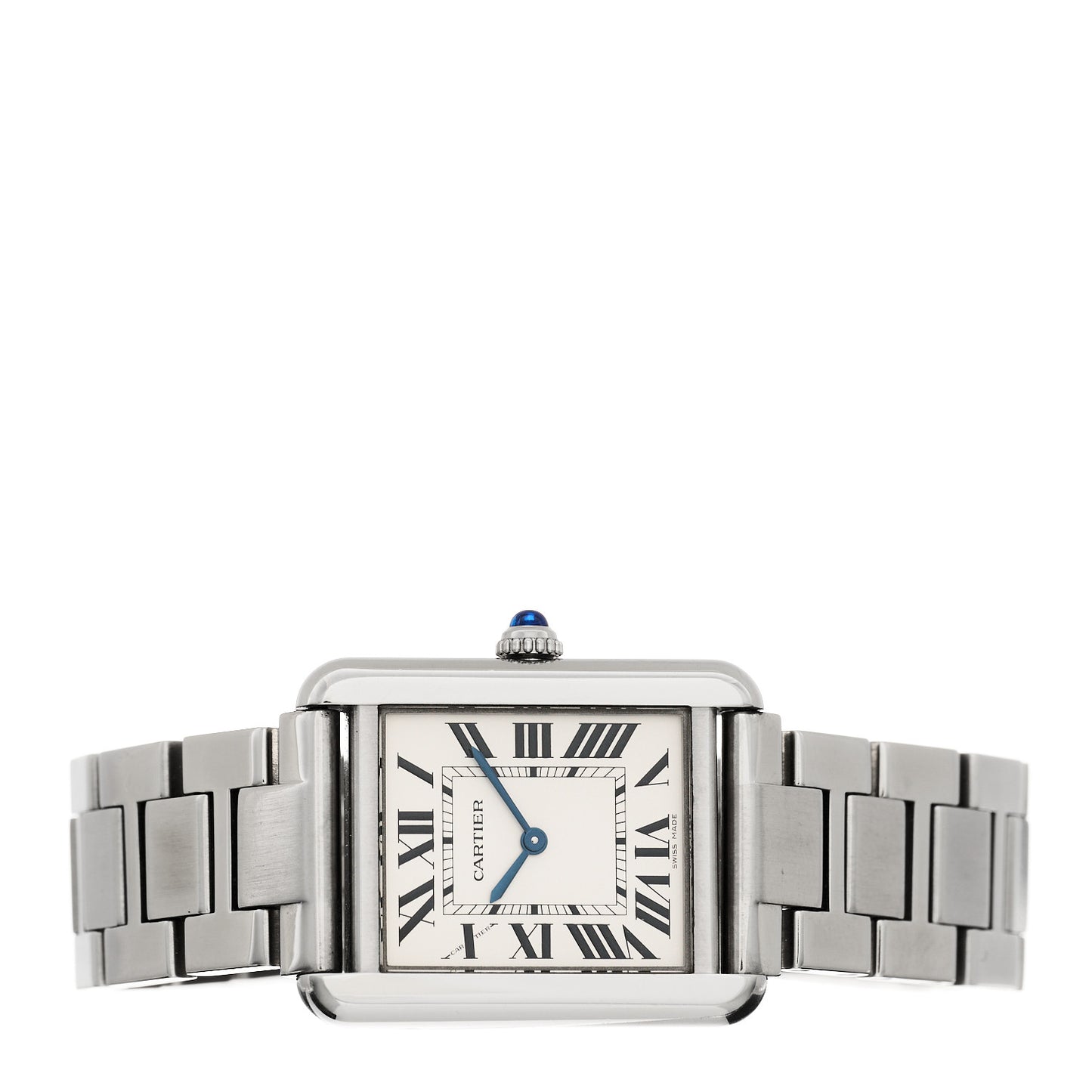 Stainless Steel 24mm Tank Solo Quartz Watch