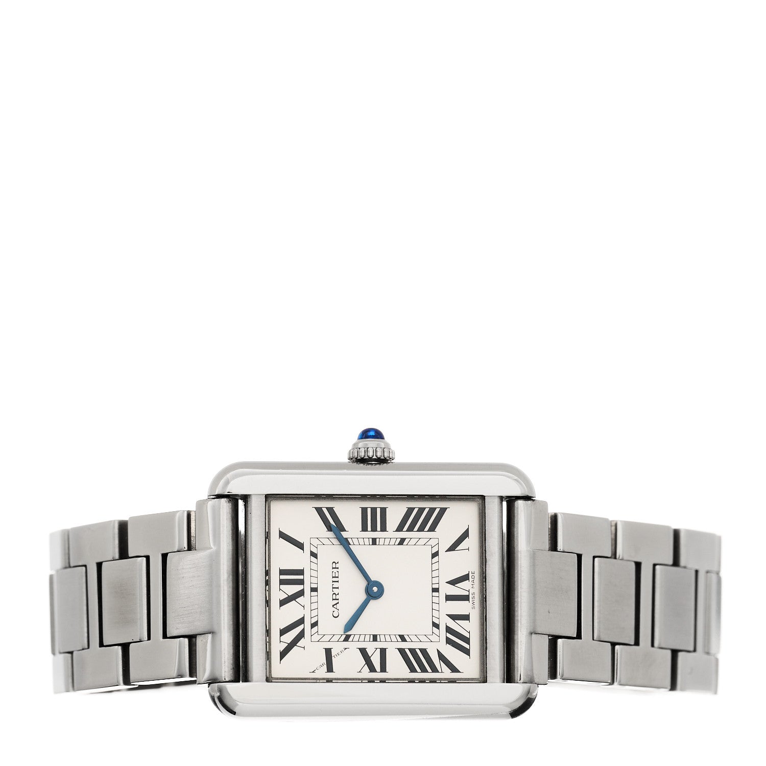 Cartier Stainless Steel 24mm Tank Solo Quartz Watch 2 of 5