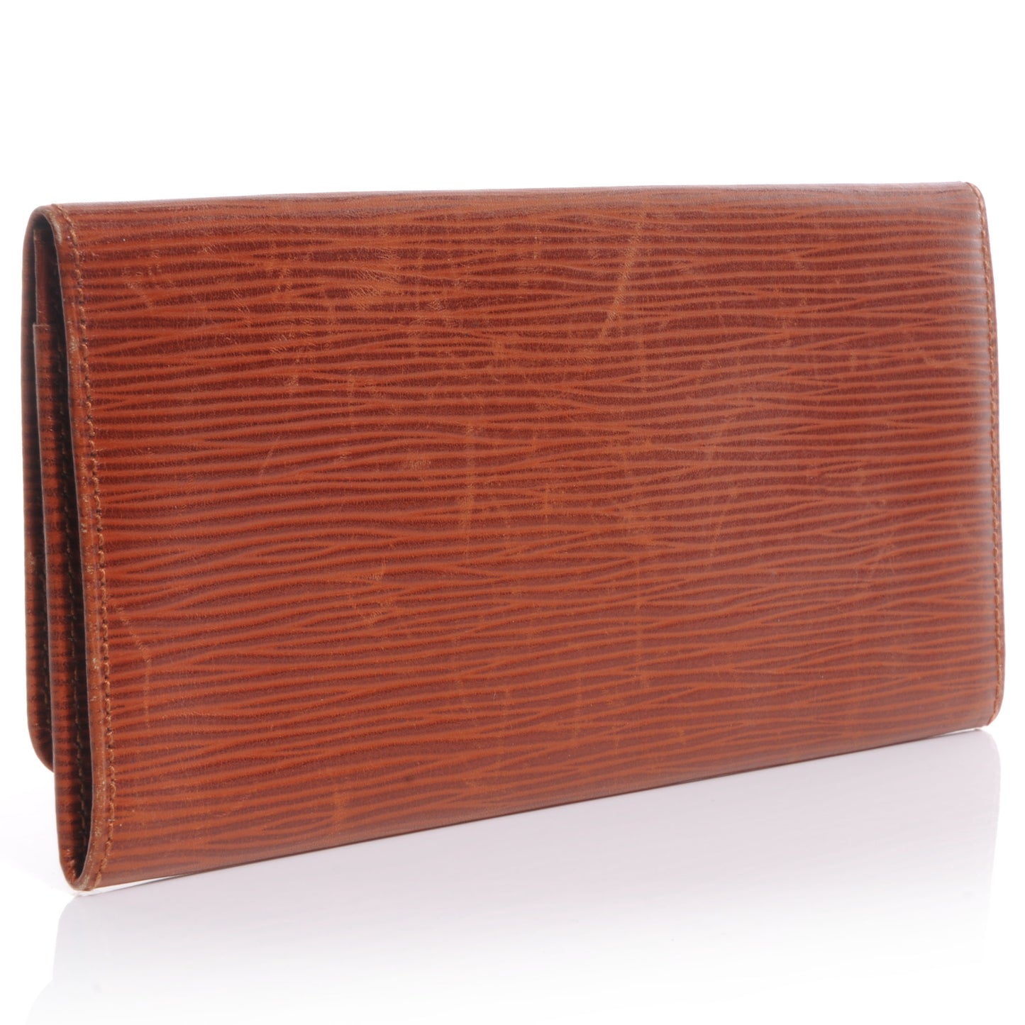 Epi Checkbook Holder Wallet Kenyan Fawn
