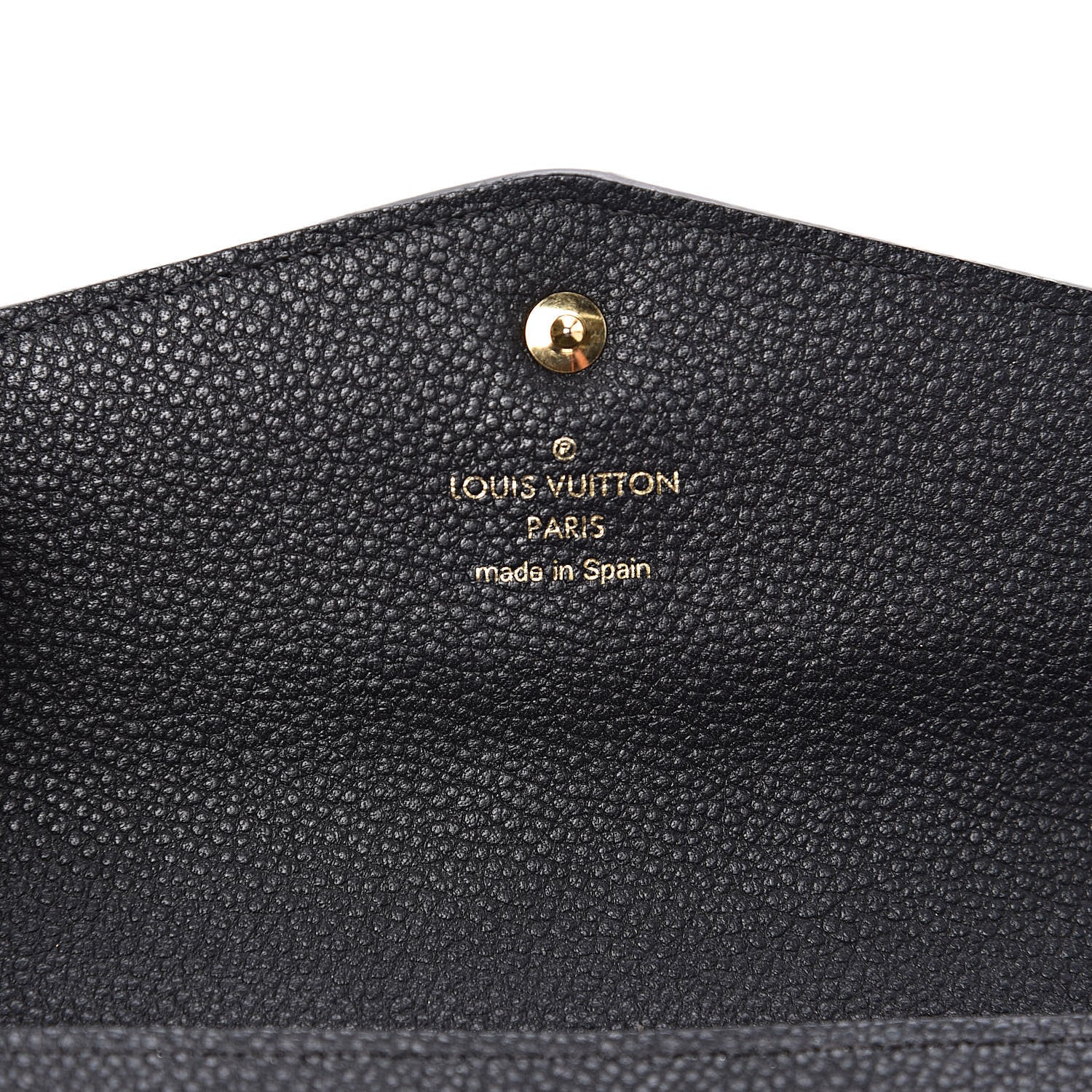 Louis Vuitton Empreinte Curieuse Wallet Black 6 of 9