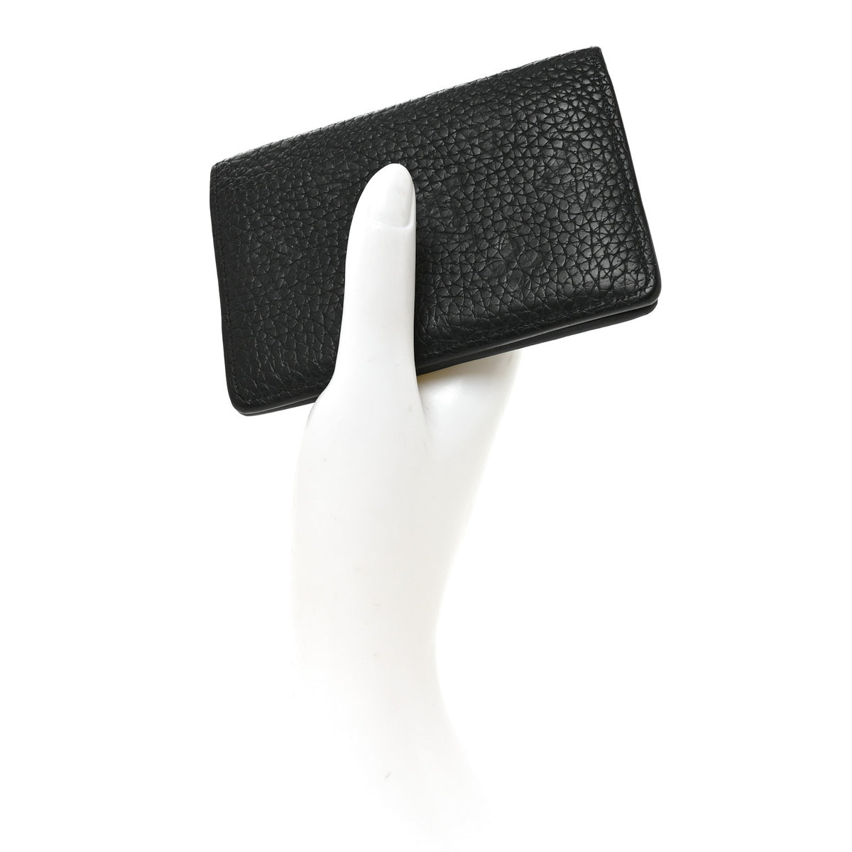 Calfskin Monogram Shadow Pocket Organizer Black