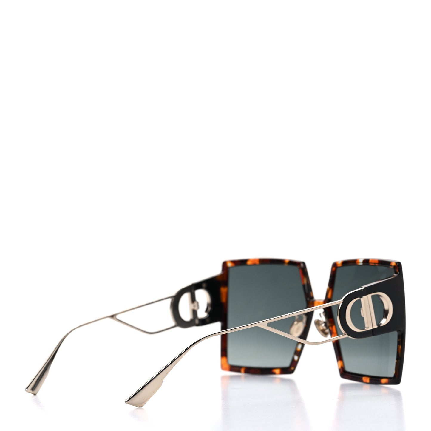 Square 30 Montaigne Sunglasses Tortoise