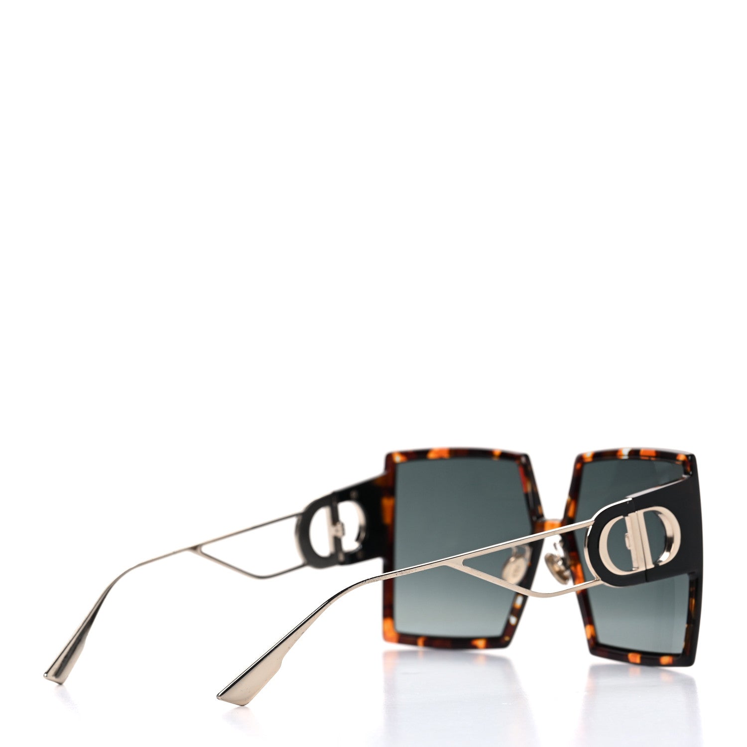 Christian Dior Square 30 Montaigne Sunglasses Tortoise 4 of 6