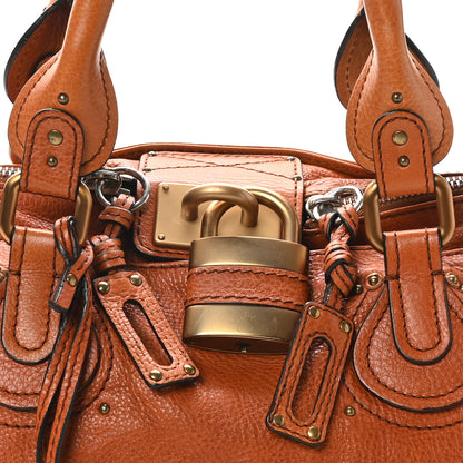 Chloe Calfskin Medium Paddington Satchel Ecureil Brown 7 of 9