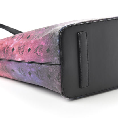 MCM Galaxy Visetos Medium Shopper Tote Multicolor 6 of 9