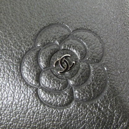 Chanel Leather Camellia Cosmetic Case 6 of 8