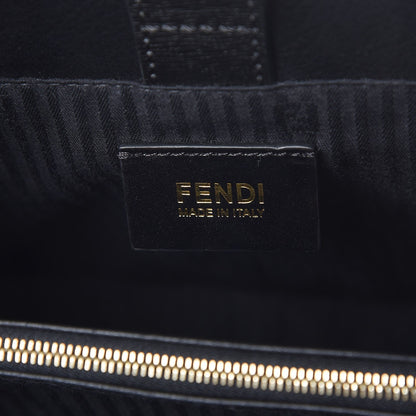 Fendi Vitello Elite Petite 2Jours Tote Black 7 of 8