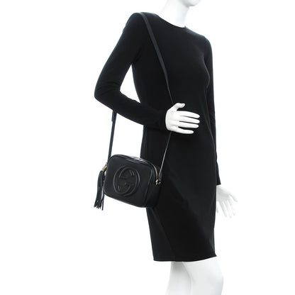 Gucci Pebbled Calfskin Small Soho Disco Bag Black 2 of 7