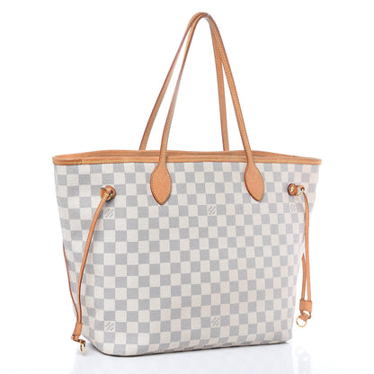 Louis Vuitton Damier Azur Neverfull MM 3 of 16