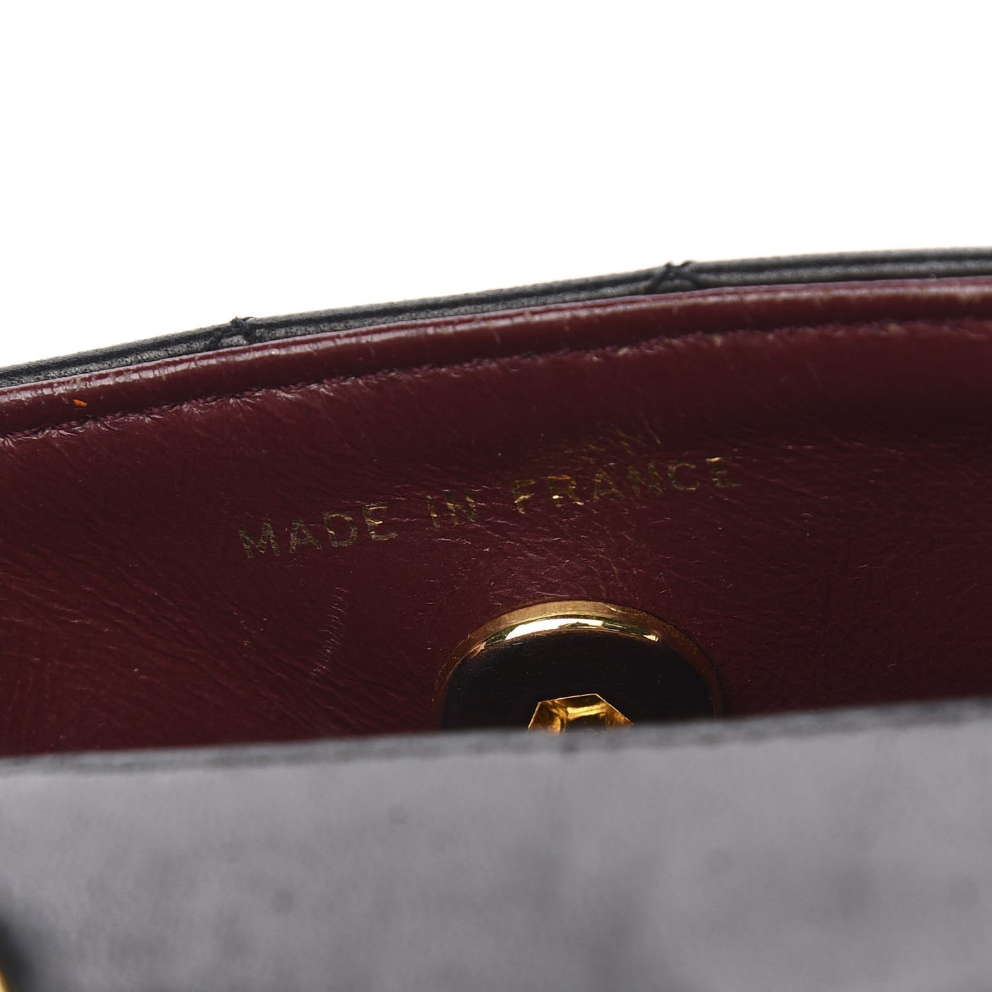 Lambskin Quilted Extra Mini Flap Black