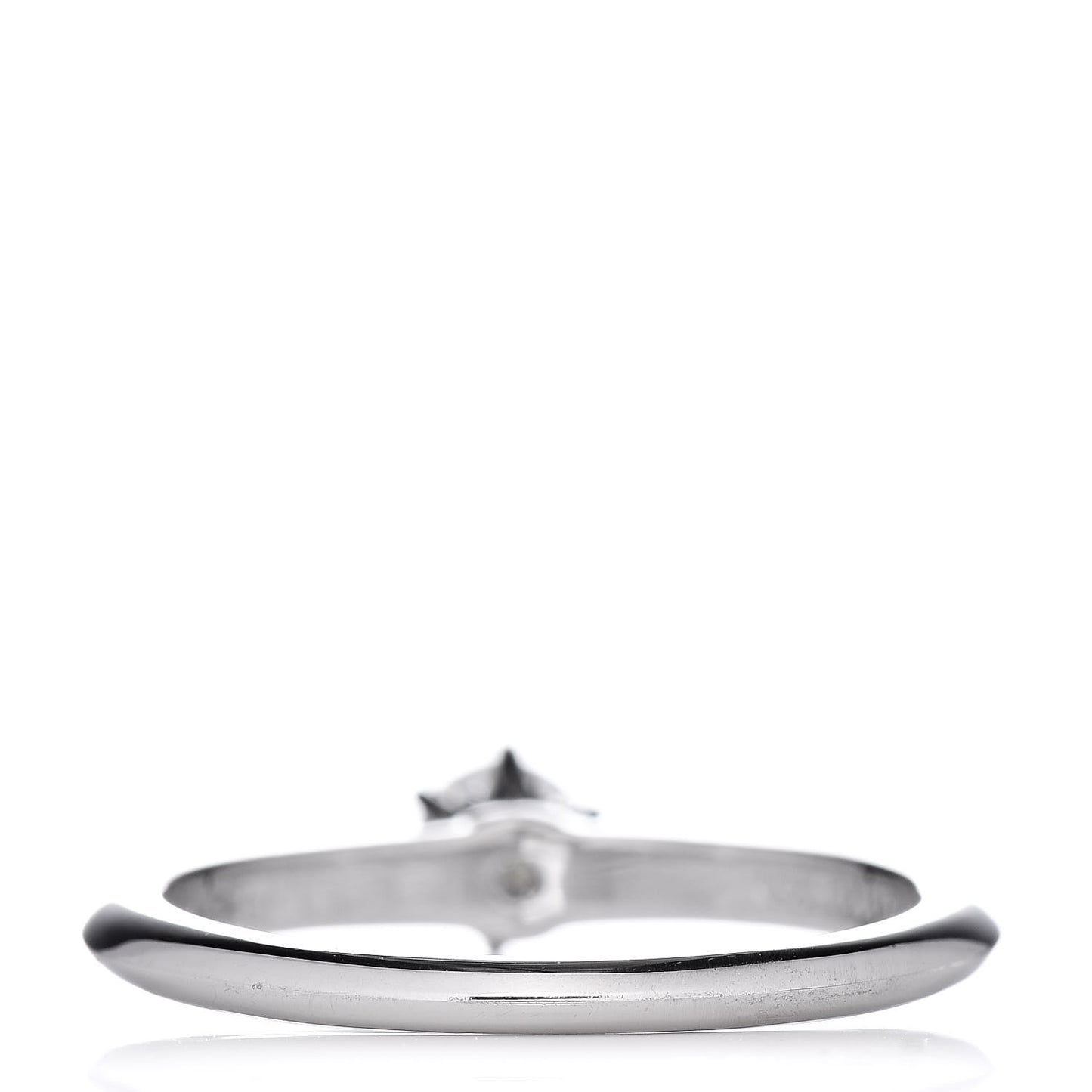 Platinum Diamond .26ct Solitaire Engagement Ring 51 5.75