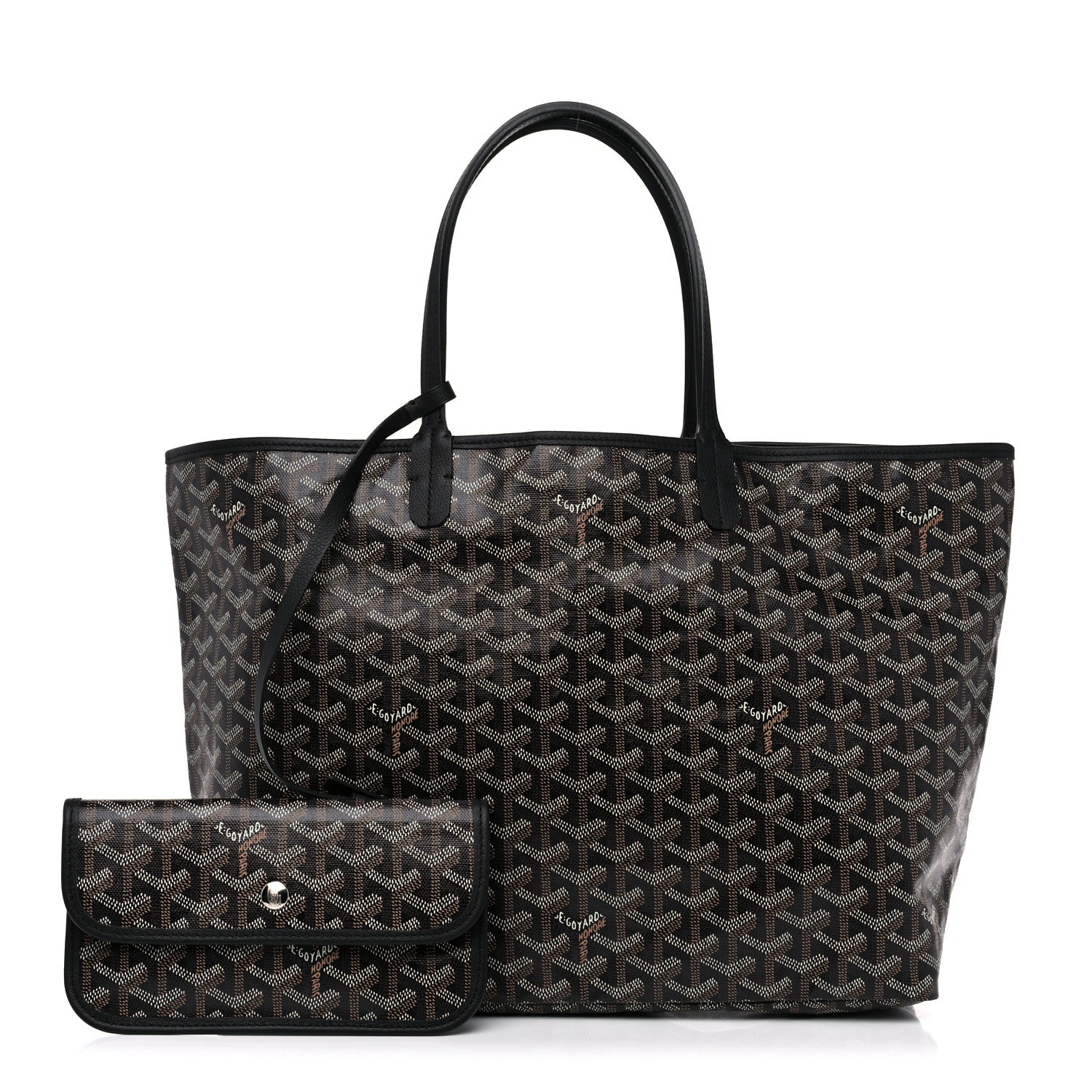Goyard Goyardine Saint Louis PM Black 1 of 9