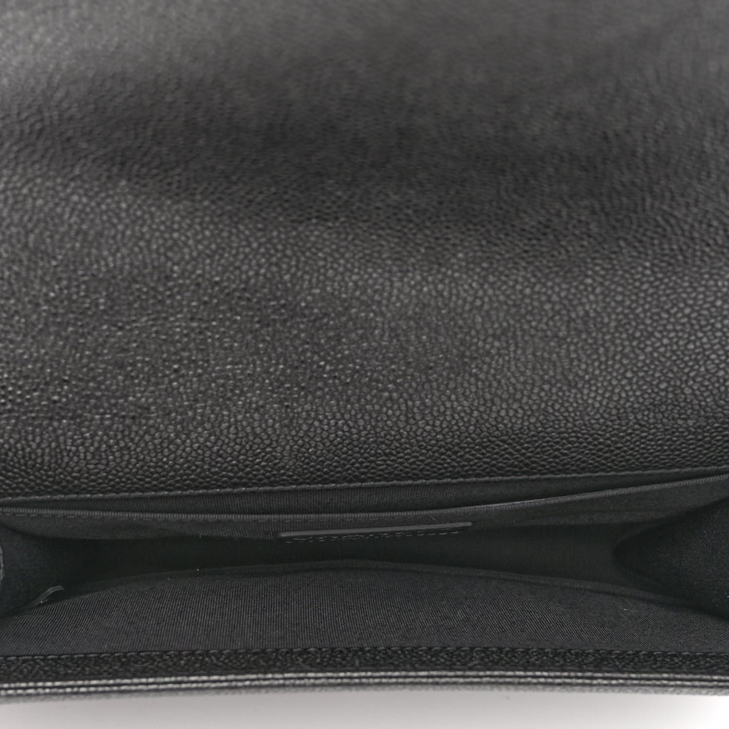 Caviar Tweed Quilted Medium Boy Flap Grey