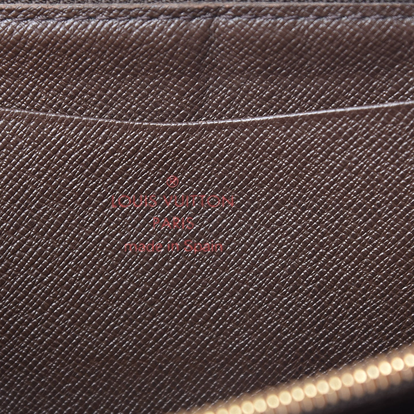 Damier Ebene Porte-Monnaie Zippy Wallet