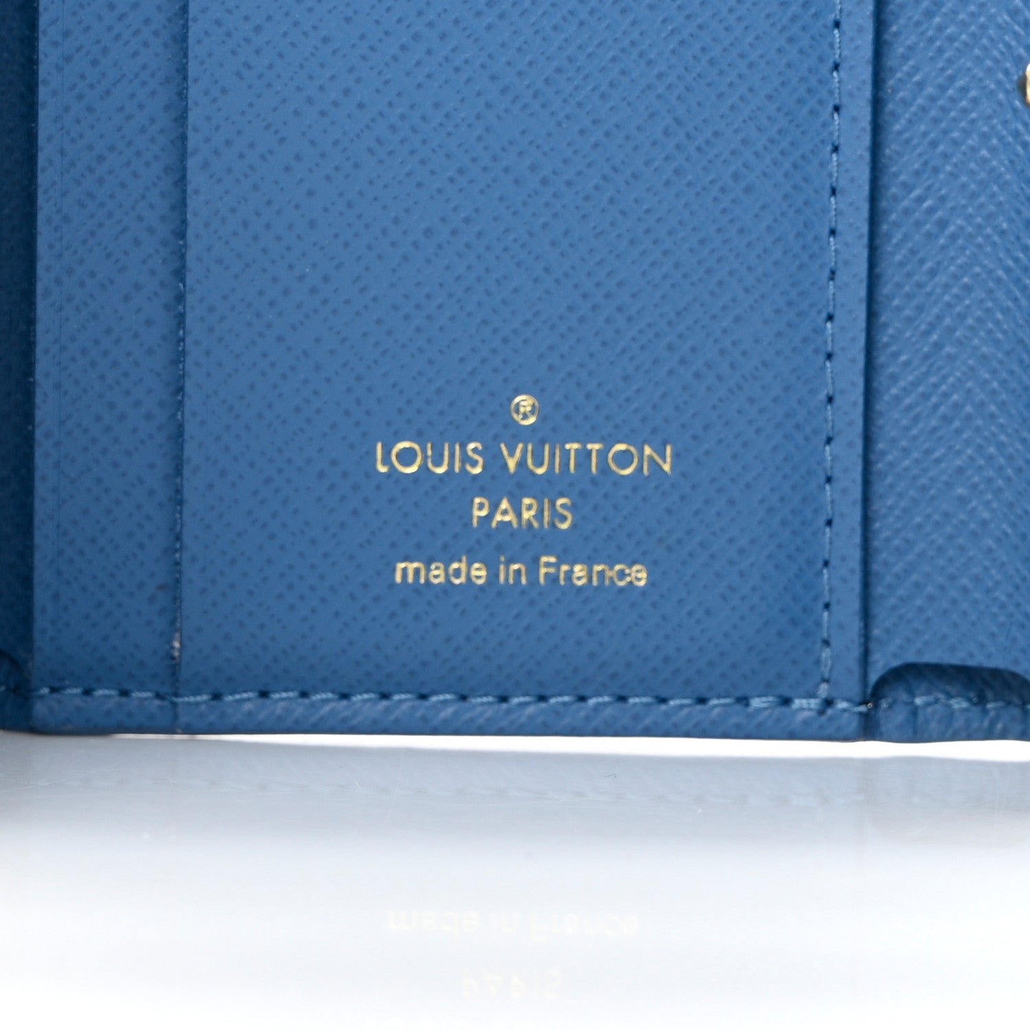 Louis Vuitton Monogram Zoe Wallet Blue Jean 6 of 7