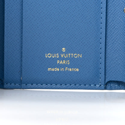 Louis Vuitton Monogram Zoe Wallet Blue Jean 6 of 7