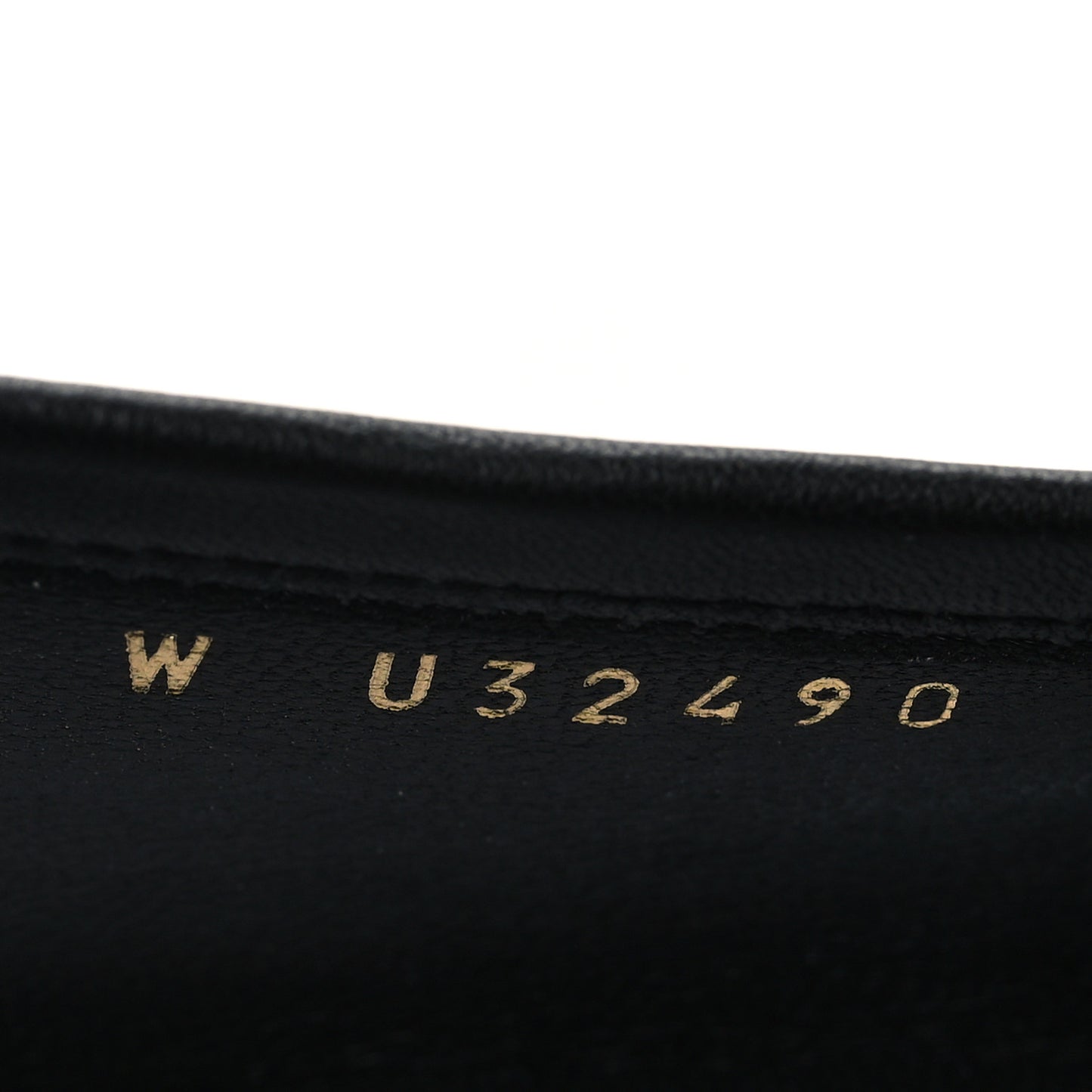 Calfskin Mens Stitched CC Loafers 45 Black