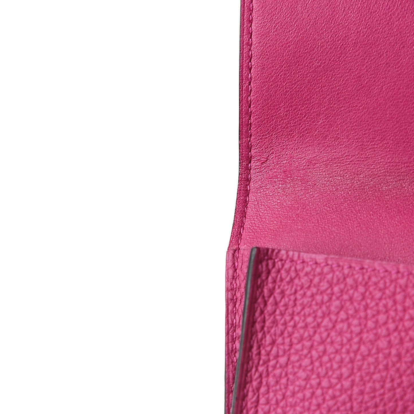 Togo Dogon Card Case Rose Pourpre