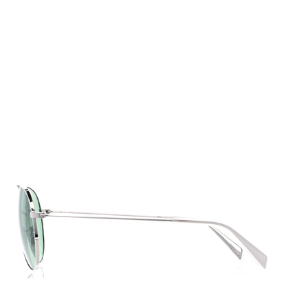 Celine Aviator Sunglasses CL 40062U Silver 3 of 6