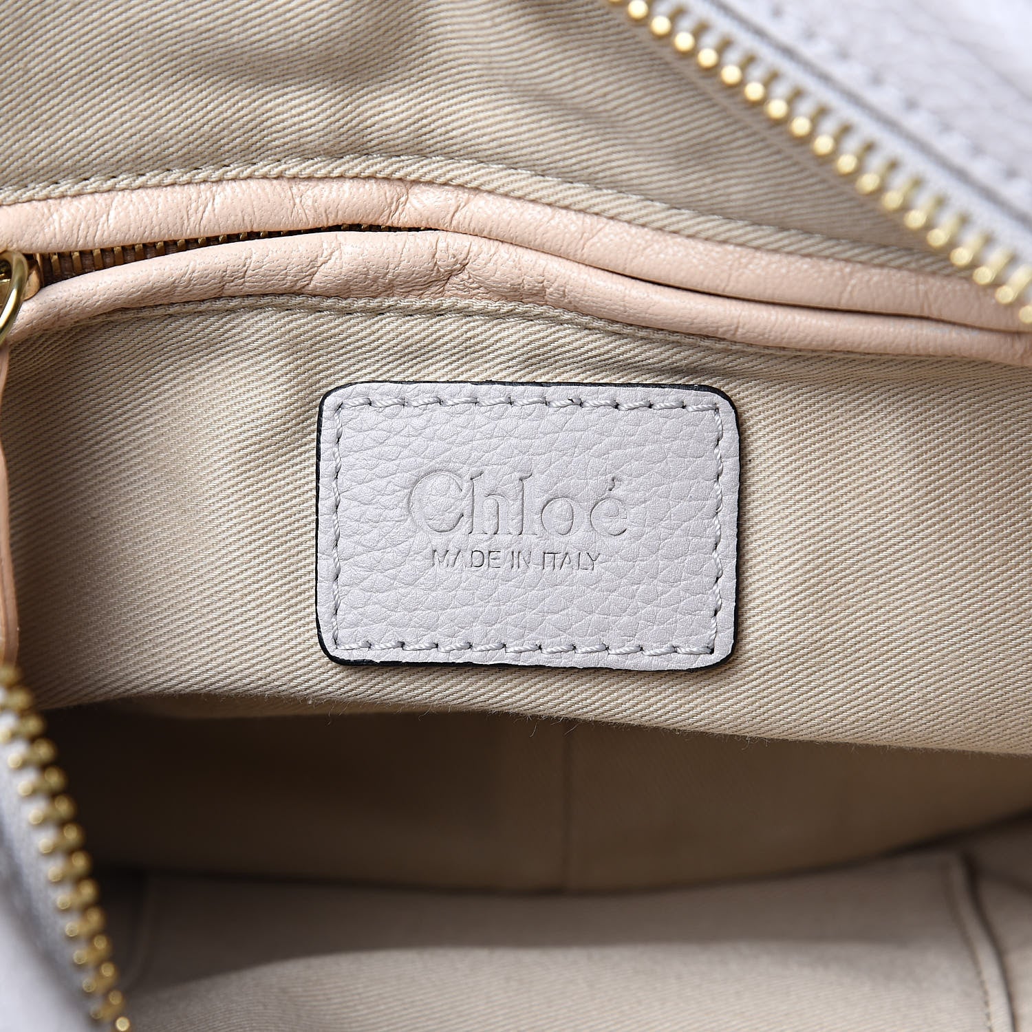 Chloe Calfskin Medium Paraty Cashmere Grey 6 of 13