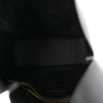 Saint Laurent Smooth Calfskin Large Le 5 A 7 Soft Hobo Black 5 of 12