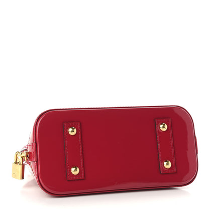 Louis Vuitton Vernis Alma BB Rose Indien 4 of 9